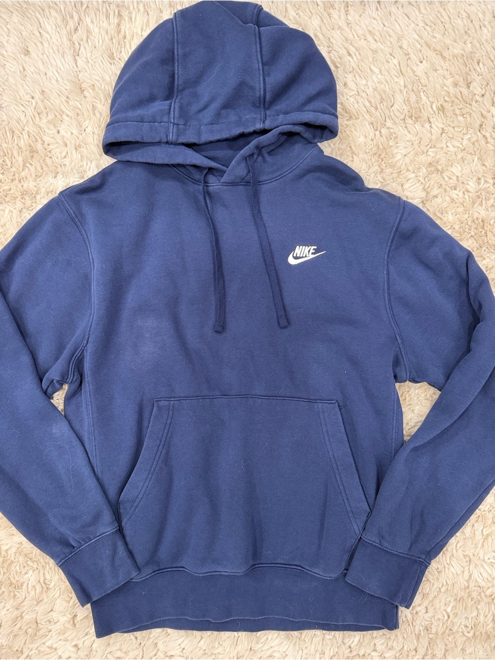Nike Men’s Small Navy Blue Pullover Hoodie Sweatshirt *BUNDLE AND SAVE*